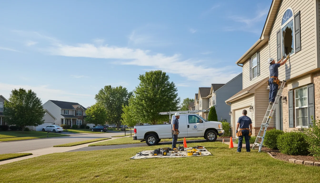 Expert window installer providing residential service in Muscle Shoals, AL